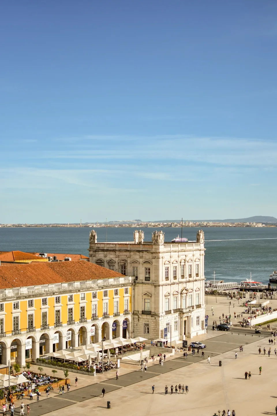 Praça do Comércio on the Tagus River in Lisbon